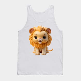 Cute Kawaii Baby Lion Tank Top